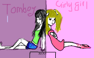 are you a tomboy or girly girl or both mixed