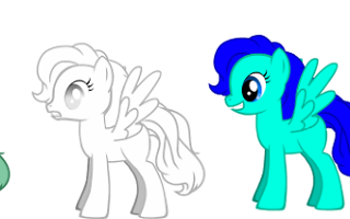 Whats your mlp fan character name? (and what she/he looks like)