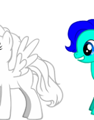 Whats your mlp fan character name? (and what she/he looks like)