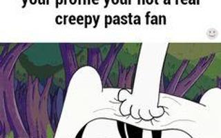 creepypasta. quiz who yr pasta guy friend