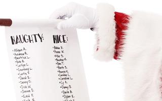 are you on the naughty or nice list ?