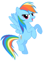 You are Rainbow Dash