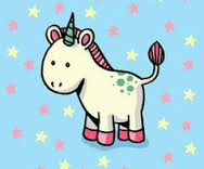 Cute Cartoon Unicorn