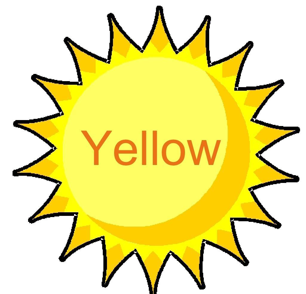 Предметы желтого цвета картинки для детей