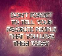 You love people