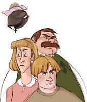 In the Dursley family there are two female Dursley's mentioned. What are their names?