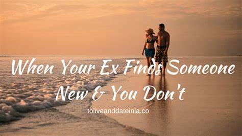 What is your reaction to seeing your ex with someone new?