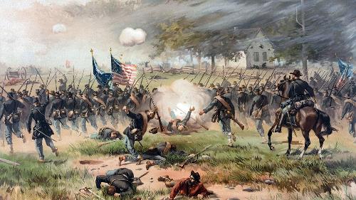 Which battle was the bloodiest single-day battle in American history?