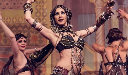 What element is central to Saidi belly dance?