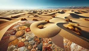 What is the primary cause of desert formation?