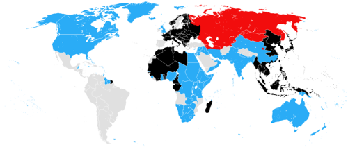 Which country was not part of the Allied Powers in World War II?