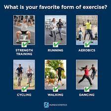 What's your preferred type of exercise?