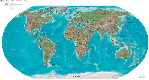 Which are the 5 smallest of the largest countries on Earth? (this list contains the largest countries on Earth)