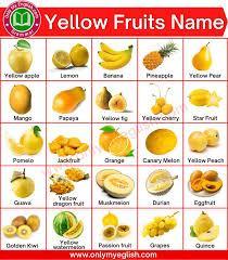 Which type of yellow fruit do you prefer?