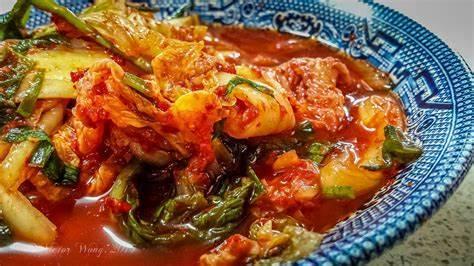 What is the Korean dish Kimchi made from?