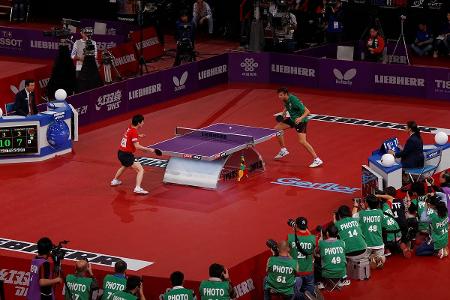 What is the highest attainable score in a single game of table tennis?