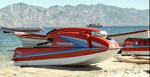 Which company is known for popularizing jet skis?