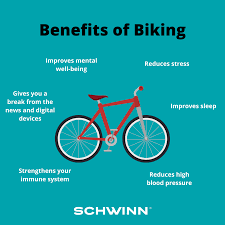 Which of the following is a social benefit of biking?