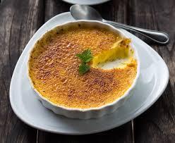 What does the term 'crème brûlée' mean?