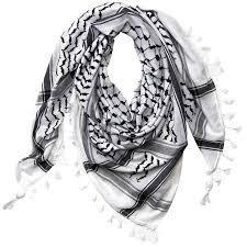 Which culture is known for the traditional 'keffiyeh' scarf?