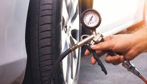 What is used to ensure your tires are properly inflated?