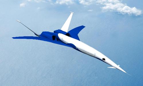 What is the potential benefit of supersonic flight for commercial airplanes?