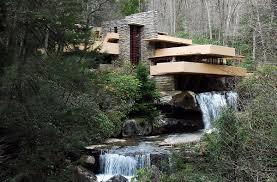 Who created the 'Fallingwater' architecture sculpture?