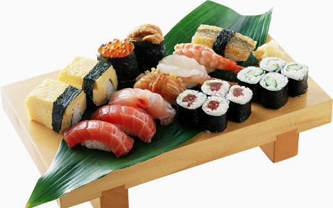 Which country is famous for sushi?