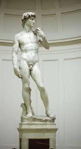 Who sculpted the statue of David?