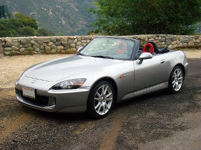 Which Japanese automaker produced the S2000 convertible sports car?