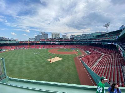 Which stadium is home to the Green Monster?