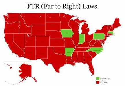 Which type of bike is prohibited in some bike lanes and trails?