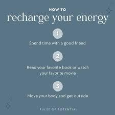 What’s your favorite way to recharge?