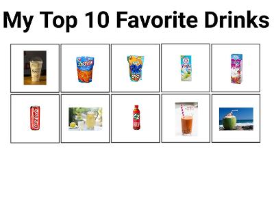 What is your favorite drink?