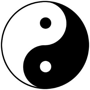 What is the symbol of Yin and Yang represent?