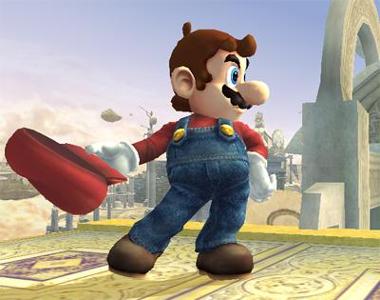 In the Super Smash Bros. series, what are all of Mario's taunts from?