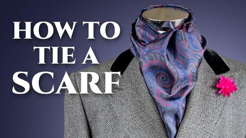 Which of these scarves is often associated with formal wear?