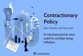 What does contractionary fiscal policy aim to do?