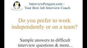 Do you prefer to work on: