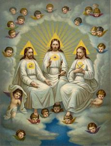 Which of the following is referred to as the 'Father' in the Trinity?