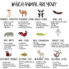 Which animal do you identify with?