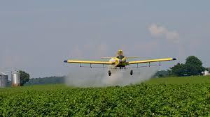 What type of airplane is often used for aerial agricultural work?