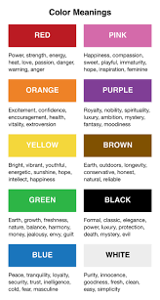 Choose a symbolic color.