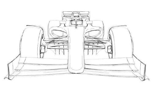 What is the maximum permitted diameter of the steering wheel in an F1 car?