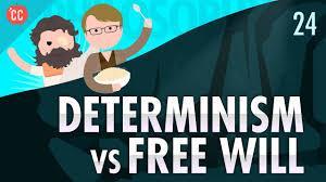 What is the existentialist stance on free will and determinism?