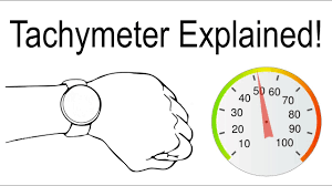 What is the primary function of a tachymeter on a watch?