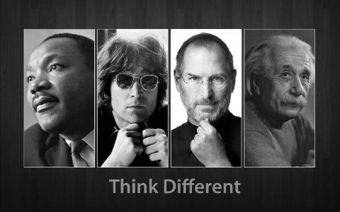 Which company's slogan is 'Think Different'?