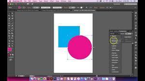 Which panel is used to adjust the color of a shape in Illustrator?