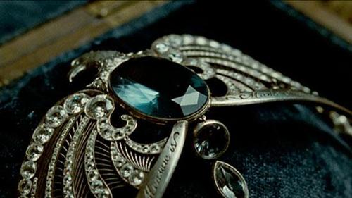 Where does Voldemort hide the "Lost Diadem"