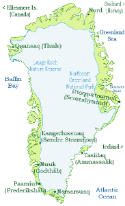 What continent does Greenland belong to?